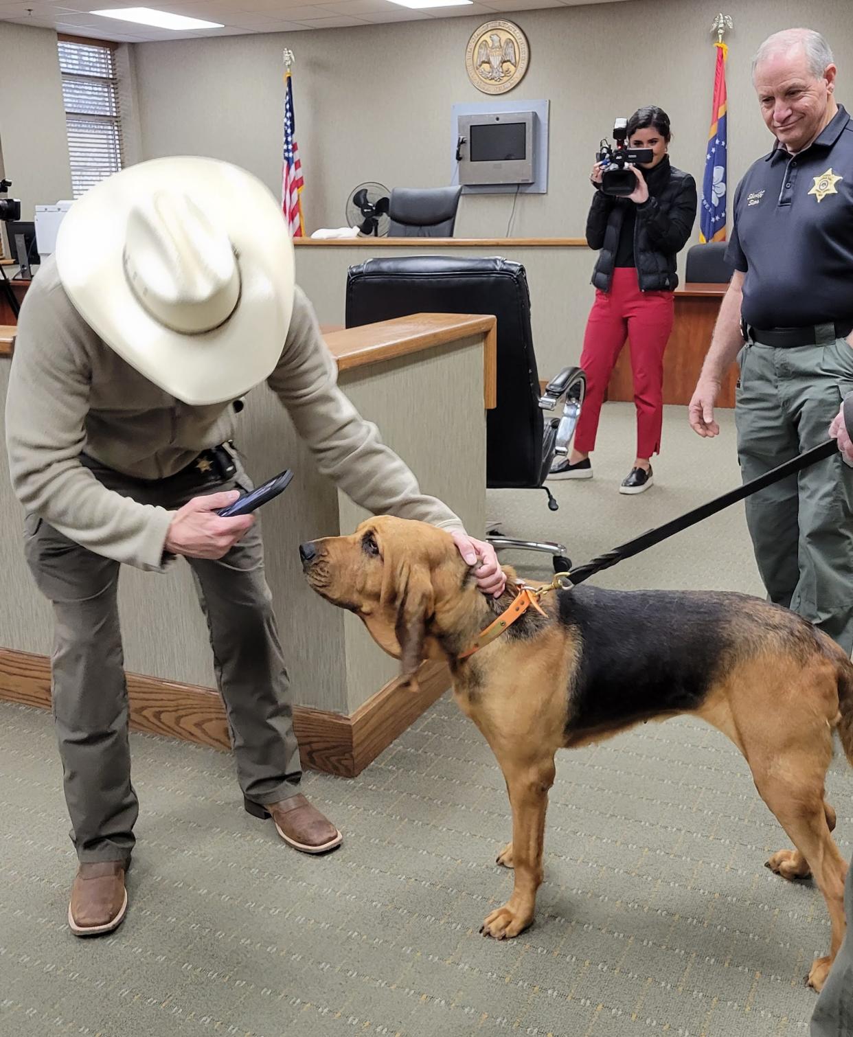 K9 officer Abby Jo retires after eight years of service with the Forrest County Sheriff's Office.