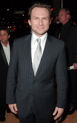 Christian Slater at the Hollywood premiere of MGM's Rocky Balboa