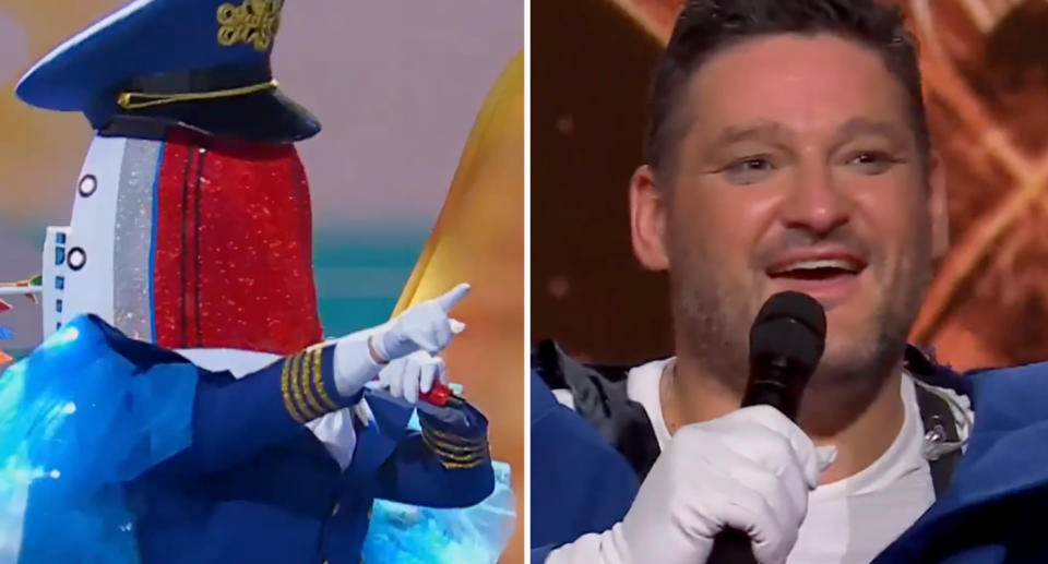 Brendan Fevola on the Masked Singer