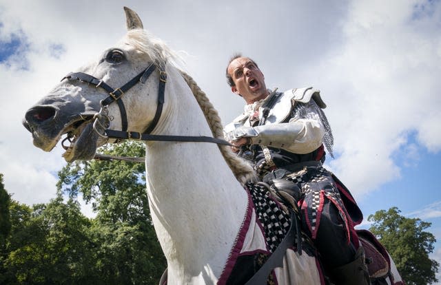 Jousting tournament at Linlithgow Palace