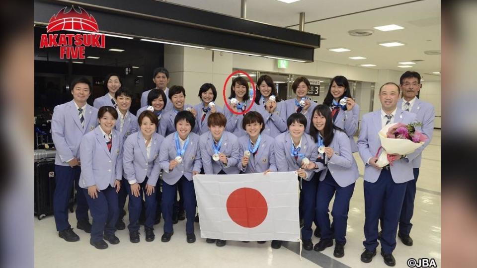 日本在2017台北世大運獲得銀牌。（圖／翻攝自日本籃球協會臉書）