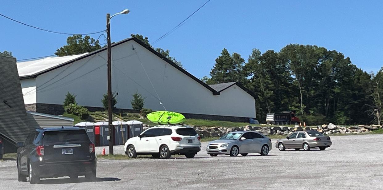 Global Vision Bible Church's tent facility at 2060 Old Lebanon Dirt Road in Wilson County.