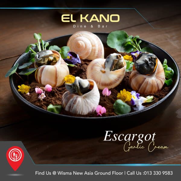 El Kano Dine & Bar - escargot