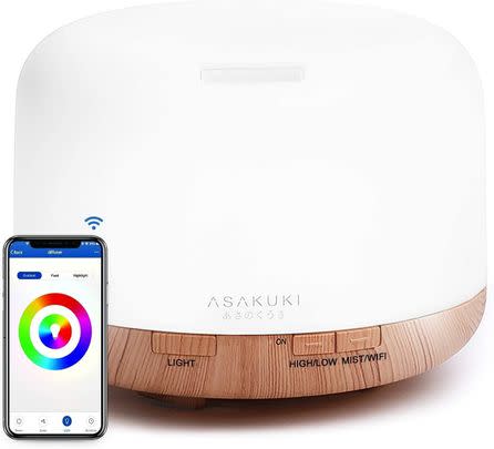 Make your living room feel like a spa with this essential oil diffuser that's 40% off.