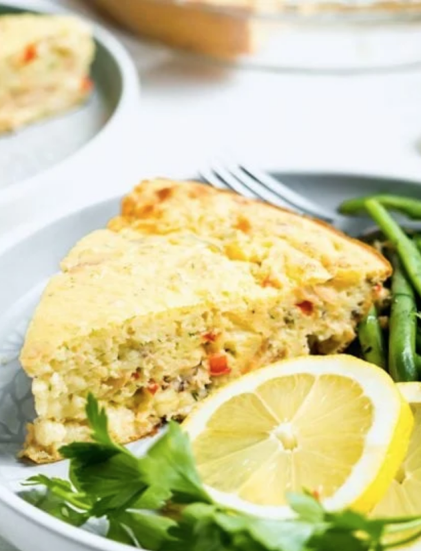 <p>A Taste for Travel</p><p>This unbelievably easy recipe for canned salmon impossible pie is healthy, economical and takes just 10 minutes to put together!</p><p><strong>Get the recipe: <a href="https://www.atastefortravel.ca/16939-canned-salmon-impossible-pie/" rel="nofollow noopener" target="_blank" data-ylk="slk:Canned Salmon Impossible Pie;elm:context_link;itc:0;sec:content-canvas" class="link ">Canned Salmon Impossible Pie</a></strong></p><p><strong>Related: <a href="https://www.yahoo.com/lifestyle/85-amazing-pie-recipes-youll-224703071.html" data-ylk="slk:85 Best Pie Recipes;elm:context_link;itc:0;sec:content-canvas;outcm:mb_qualified_link;_E:mb_qualified_link;ct:story;" class="link  yahoo-link">85 Best Pie Recipes</a></strong></p>