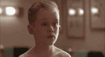 Macaulay Culkin in "Home Alone"