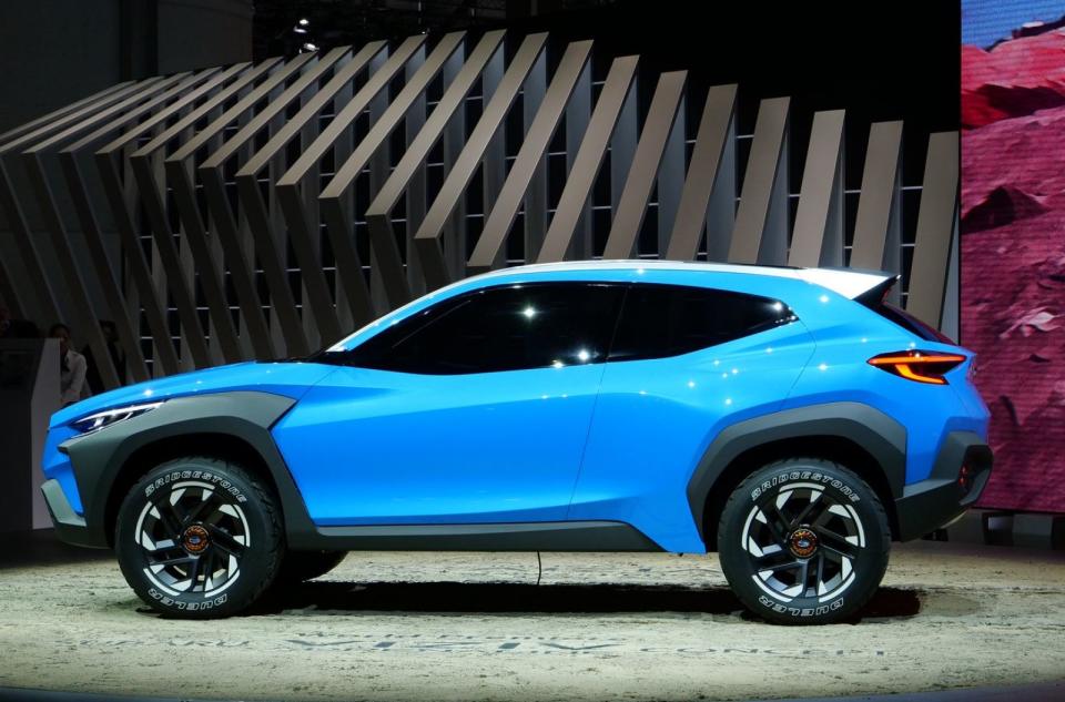 Subaru has unveiled the hybrid Viziv Adrenaline, a rough-and-tumble conceptcar that could be a preview of its next Crosstrek