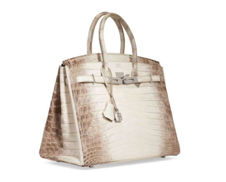 Hermès Himalaya niloticus crocodile Birkin bags are the most collectible in the world