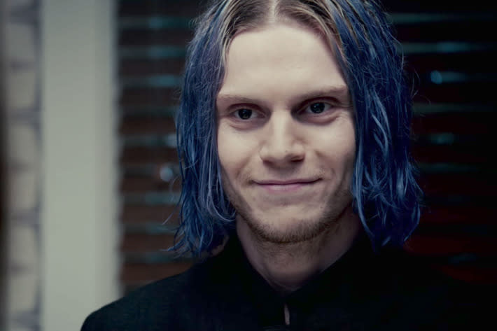 Evan Peters dans American Horror Story. © FX