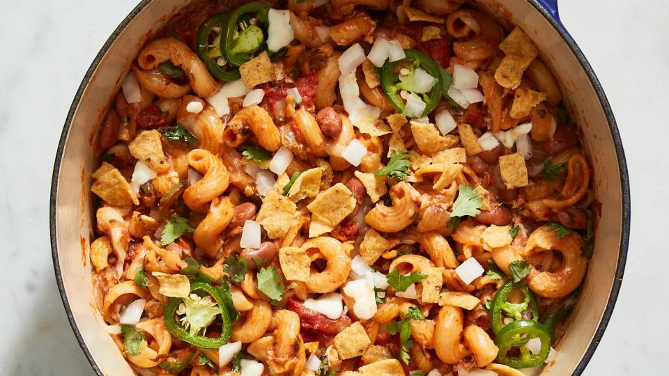 one pot chili mac delishcom