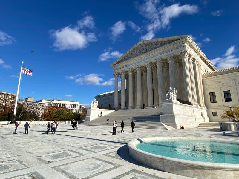 A general view of the U.S. Supreme Court building in Washington