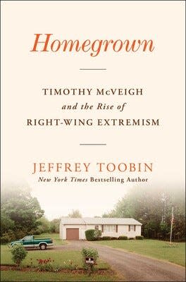 This is the cover of Jeffrey Toobin's book on Oklahoma City bomber Timothy McVeigh.