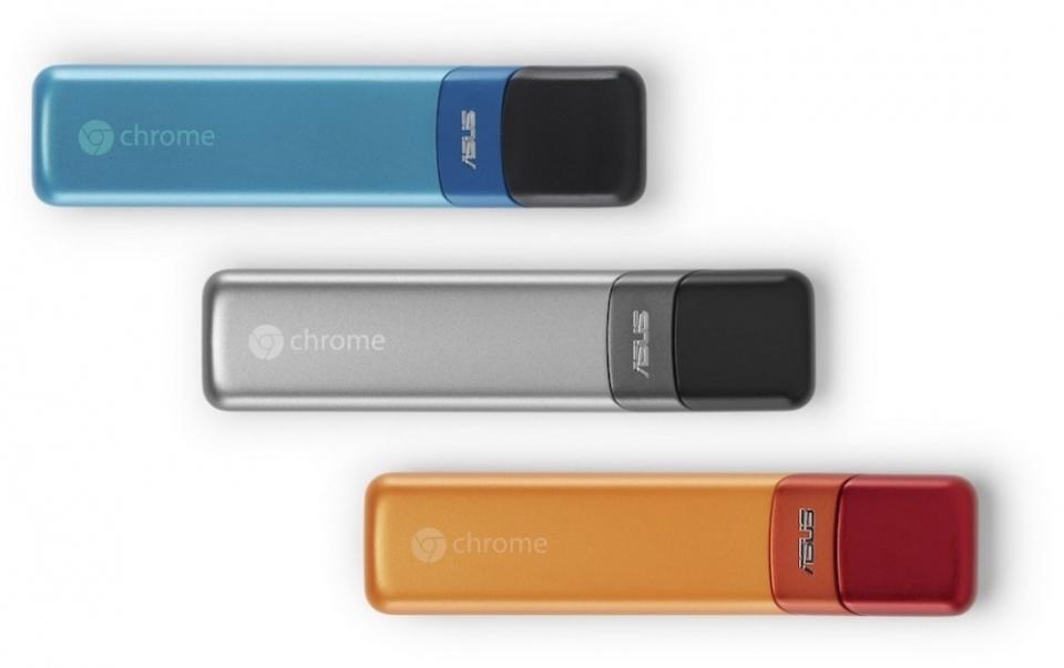 Chromecast加強版 智慧電視棒「Chromebit」參戰