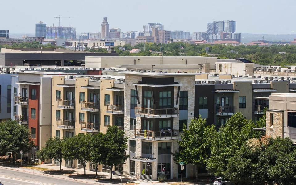 Just northeast of downtown Austin, the Mueller mixed-use development on Austin's former 700-acre airport site has grown over the years with homes, condos, apartments, retail and Dell Children's Medical Center at Ascension Seton.