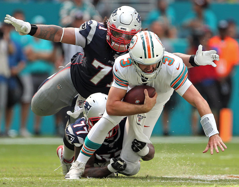 Josh Rosen and the Miami Dolphins are off to a bad start this season. (Getty Images)