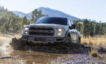 <p>Ford’s first F-150 Raptor hit back in 2010 and instantly became an icon. With thick fenders, oversize wheels, and an aggressive stance, it landed in the collective consciousness like an off-road superstar. In some place, pulling up in a Raptor pickup is more impressive than showing up in a Ferrari. And on the right dust-covered sawtooth road, the four-wheel-drive Raptor will be faster than any Ferrari, too.<br><br></p><p>The Raptor is entering its second generation. It's based on the latest aluminum-bodied version of Ford’s F-150. But Ford hasn’t screwed with the Raptor formula. Well, not much.<br><br></p><p>Under the swollen front fenders, monstrous aluminum control arms allow long wheel travel with road irregularities, damped by Fox Racing 3.0-inch internal-bypass shocks. There are still leaf springs in back, but they’re also on long Fox Racing shocks that allow more vertical wheel motion than in the first Raptor. The 35-inch-tall BFGoodrich All-Terrain T/A K02 tires on 17-inch bead-lock wheels should survive off-road abuse while retaining on-road civility.<br><br></p><p>Besides the aluminum body, the biggest change to the Raptor is its adoption of a 450-horsepower version of the twin-turbocharged 3.5-liter EcoBoost V-6. And it’s paired with Ford’s new 10-speed automatic transmission, which also features a manual shifting mode. The 6.2-liter V-8 is gone, but the truck should be quicker by a significant margin.<br><br></p><p>The first Raptor wasn’t built to gingerly pick its way along trails but to blast across a desert or thump down a fire road. There’s little reason to expect that to change with this new Raptor.</p>