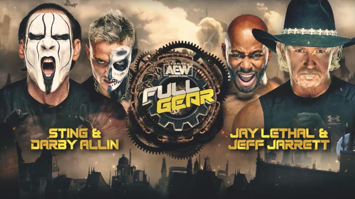 AEW Full Gear: Sting And Darby Allin vs. Jeff Jarrett And Jay Lethal Result