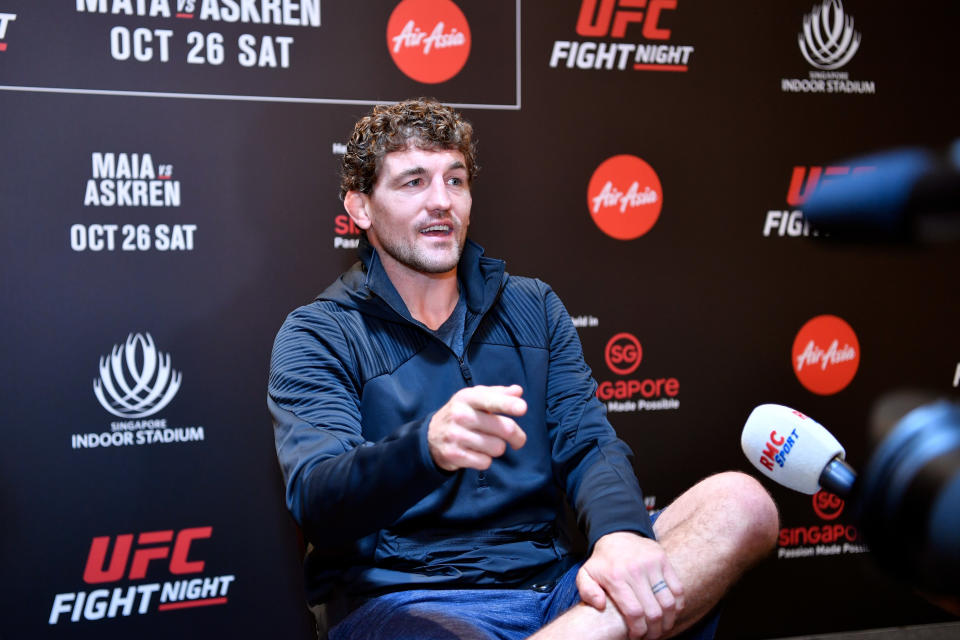 Ben Askren is retiring from MMA. (Photo by Jeff Bottari/Zuffa LLC via Getty Images)