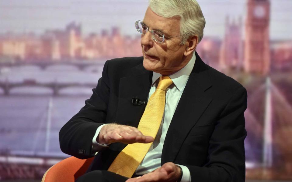 Sir John Major launches extraordinary attack on Theresa May's government over Brexit