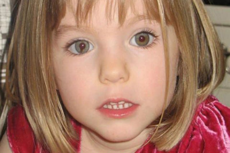 On May 3, 2007, British toddler Madeleine McCann goes missing after her parents left her and her siblings alone at a Portuguese resort while they dined nearby. Handout photo