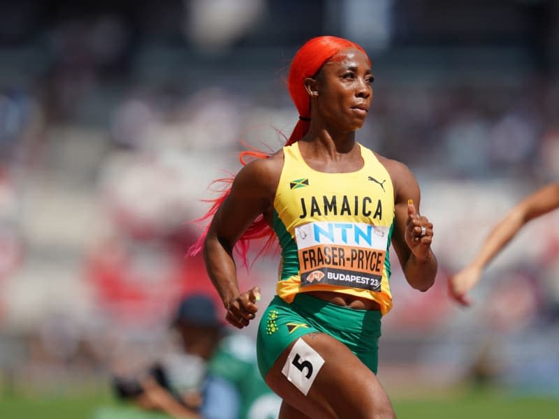 Jamaica's iconic sprinter Shelly-Ann Fraser-Pryce in action during the women's 100 m, preliminary heat of the Athletics World Championships at the National Athletics Center. Shelly-Ann Fraser-Pryce will retire after the 2024 Paris Olympics this summer, she told the February edition of the Essence magazine in an interview. Marcus Brandt/dpa