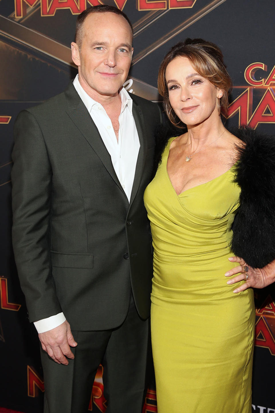 Clark Gregg & Jennifer Grey