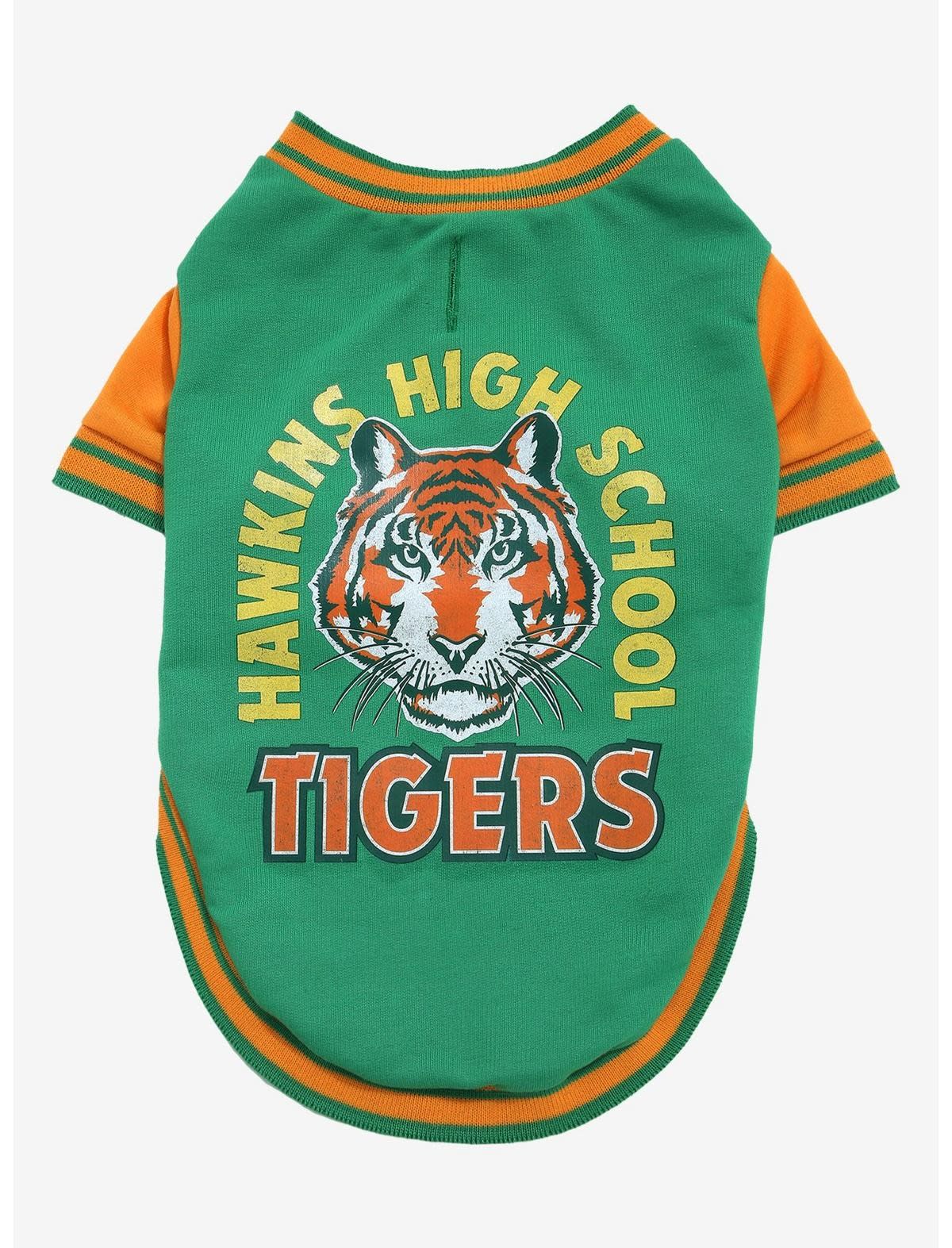 Stranger Things Hawkins High Tigers Varsity Pet Jacket