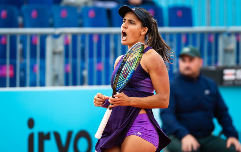 Carlé venció a la rusa Veronika Kudermetova en Madrid