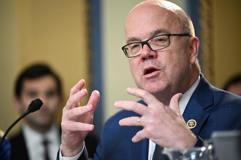 House Committee on Rules Ranking Member Jim McGovern, D-Mass., speaks during a hearing on the Fiscal Responsibility Act of 2023 in the US Capitol in Washington, DC on May 30, 2023.