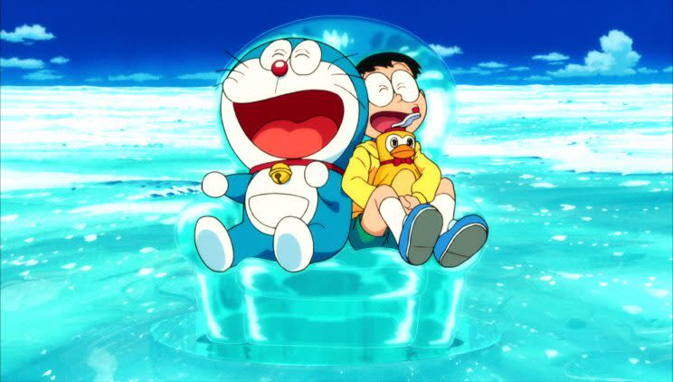 Doraemon and Nobita in 