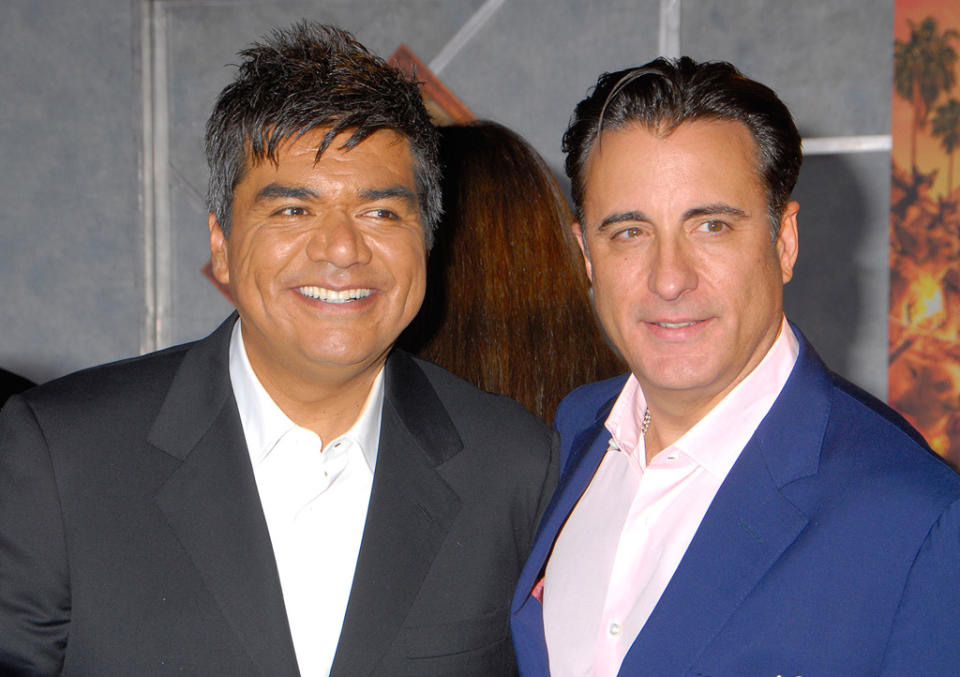 Beverly Hills Chihuahua Premiere LA 2008 George Lopez Andy Garcia