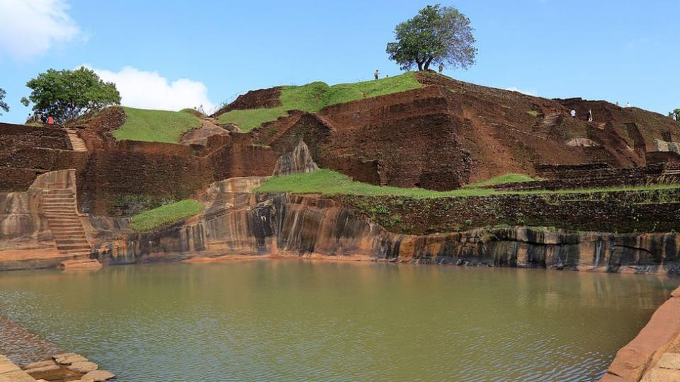 Estanque en Sigiriya.