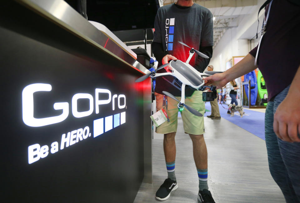 GoPro is pulling its camera production for the U.S. market out of China. Image: Bloomberg