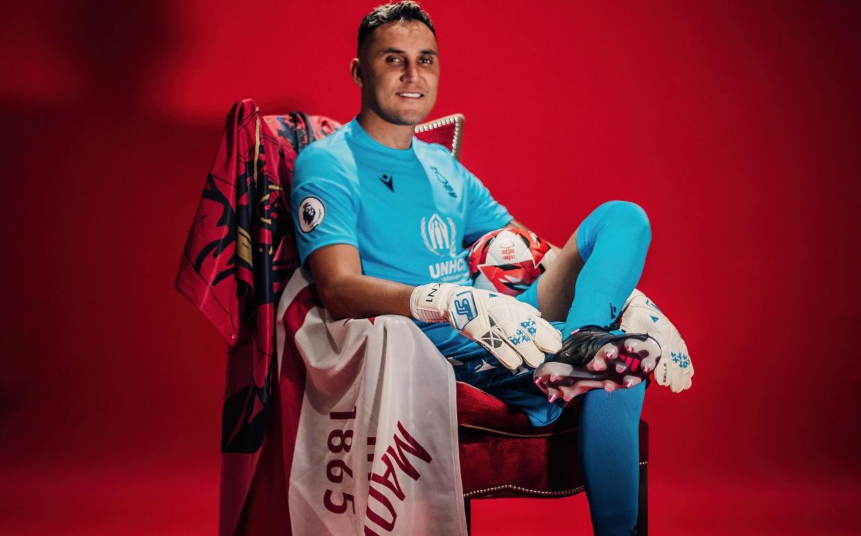 Nottingham Forest goalkeeper Keylor Navas - The inside story of how Nottingham Forest signed Keylor Navas - News Images/Ritchie Sumpter