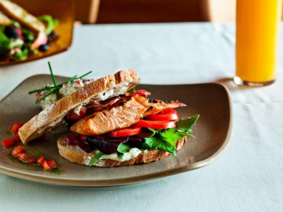 Salmon BLT