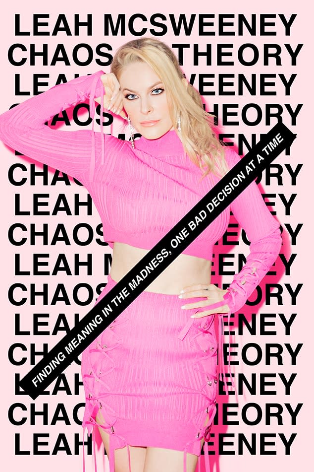 Leah McSweeney Book Cover, Chaos Theory