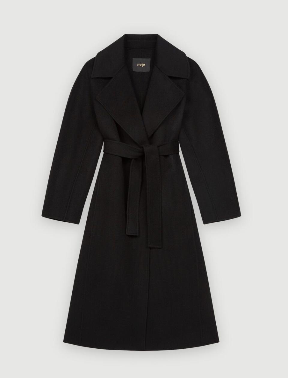 9) Double-Faced Wool-Blend Coat