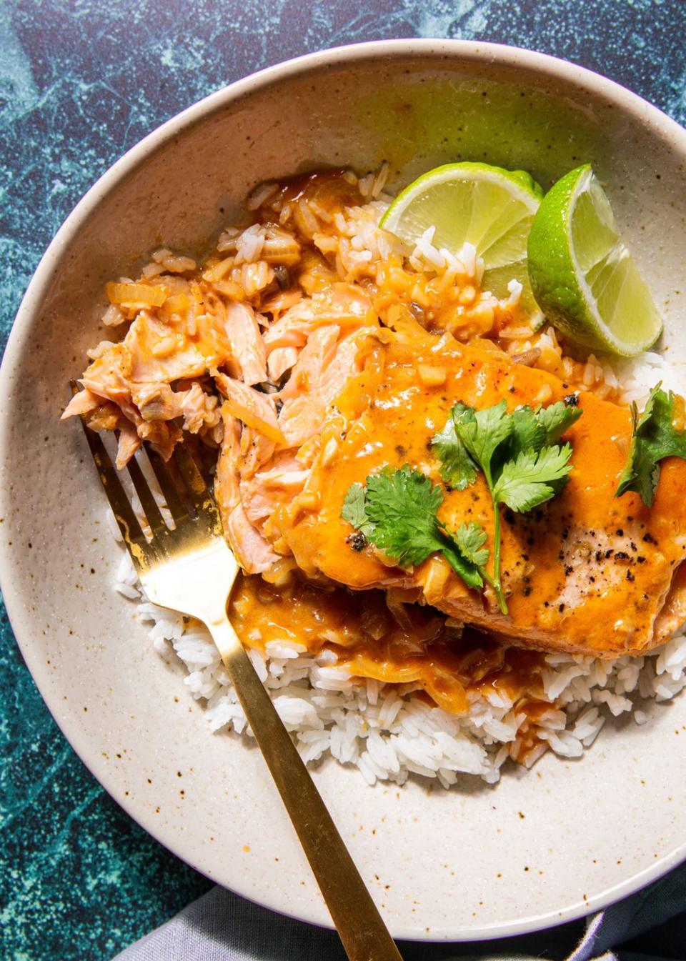 Coconut Curry Salmon