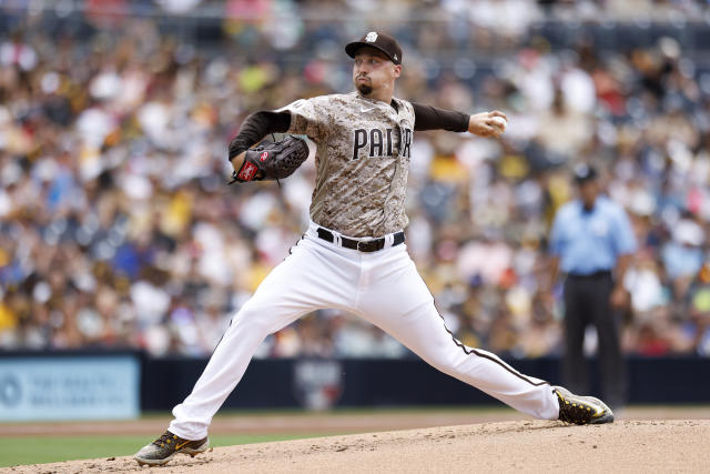 Blake Snell fans nine Rangers, 07/30/2023