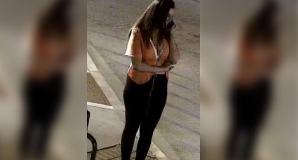 Samantha Josephson was caught on CCTV footage the night she went missing. Source: Columbia Police Department