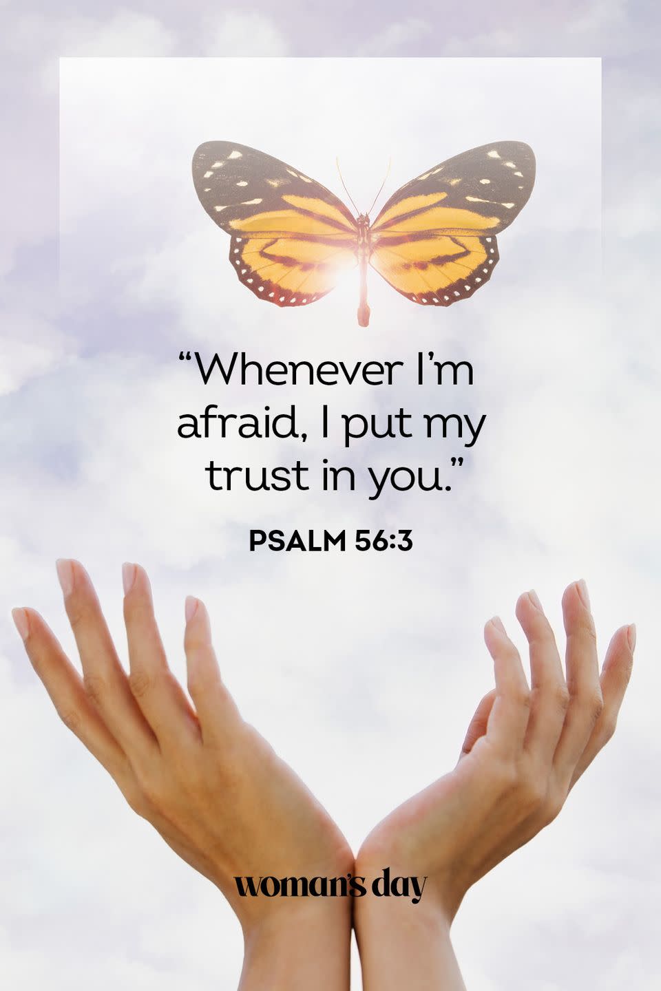 bible verses about anxiety psalm 56 3