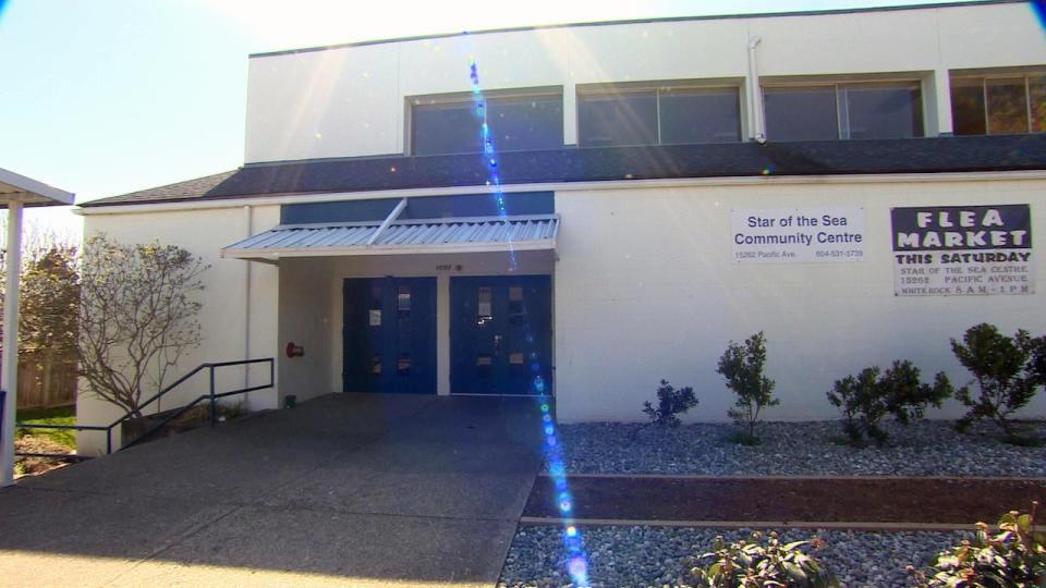 Star of the Sea Community Centre in White Rock is owned by the local parish. The White Rock Pride Society says it is being discriminated against because its request to rent the hall was refused.
