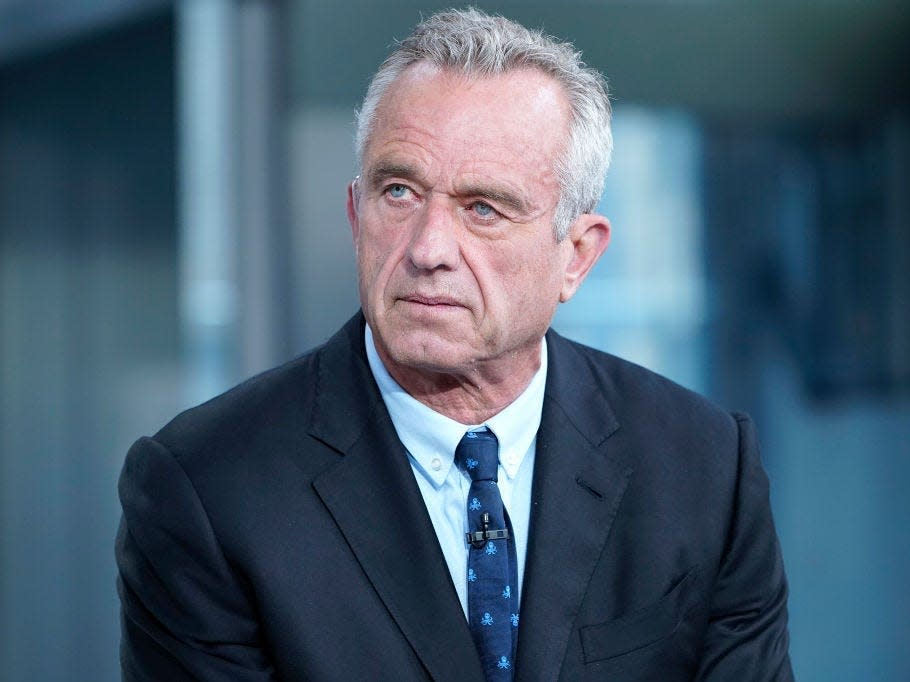 Robert F. Kennedy Jr. besucht "Fox & Friends" in den Fox News Channel Studios am 14. Juli 2023 in New York City. - Copyright: John Lamparski/Getty Images