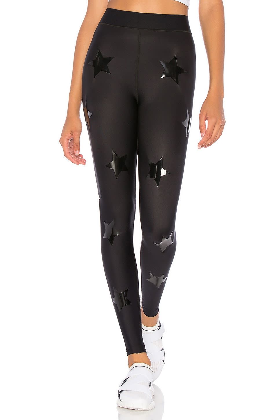 10) Ultra Lux Knockout Legging in Nero & Patent Nero