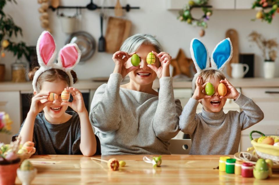 Parents recall the Easter Bunny hiding eggs, but never bringing gifts. JenkoAtaman – stock.adobe.com