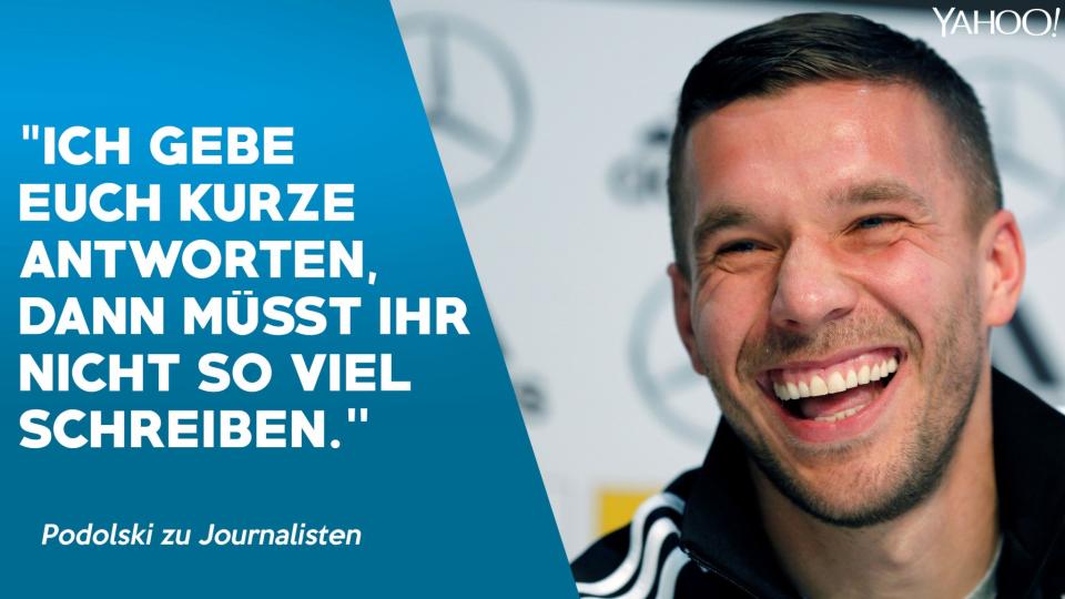 Die besten Sprüche von Lukas Podolski