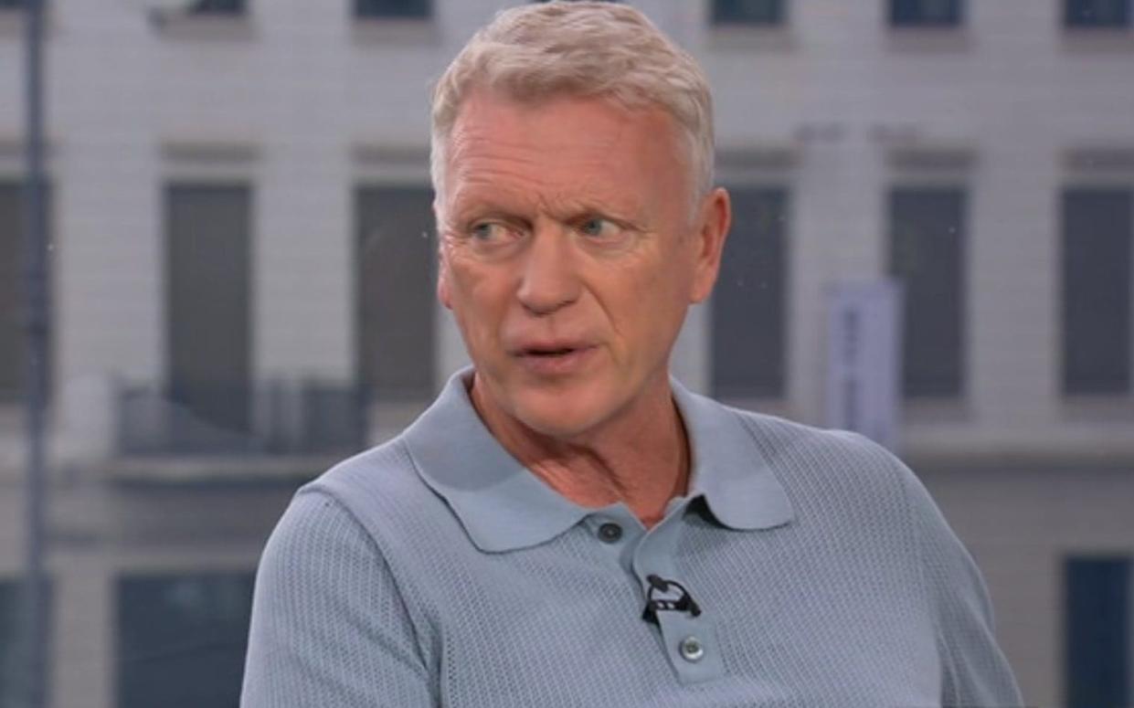 David Moyes on Euro 2024 studio pundit duty for the BBC