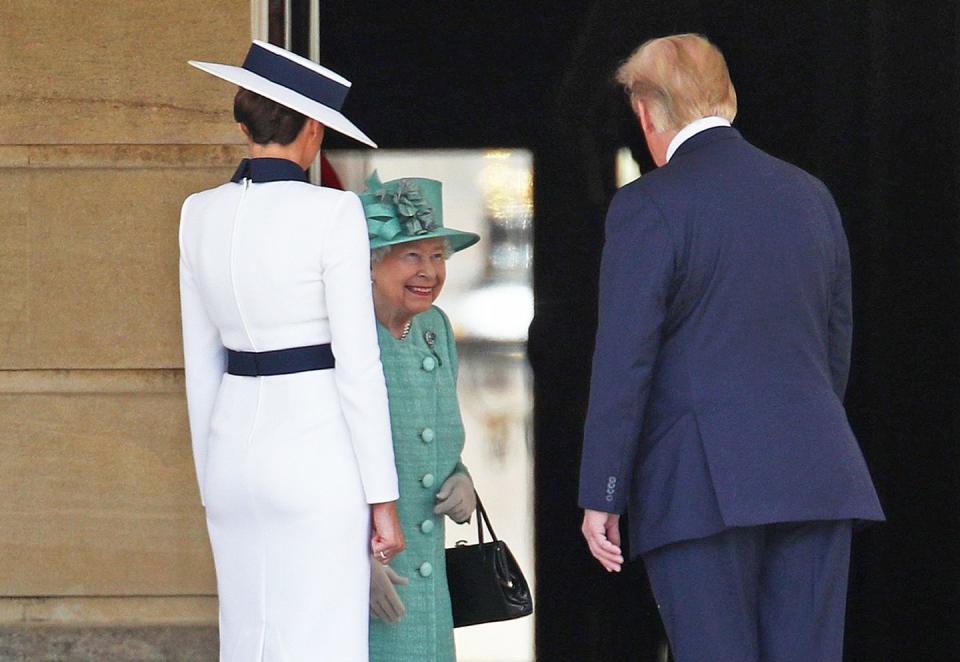 President Trump's State Visit to the U.K., In Photos