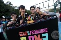 羅陳楚思中學奪首屆THE NIKE FRANCHISE三人籃球冠軍