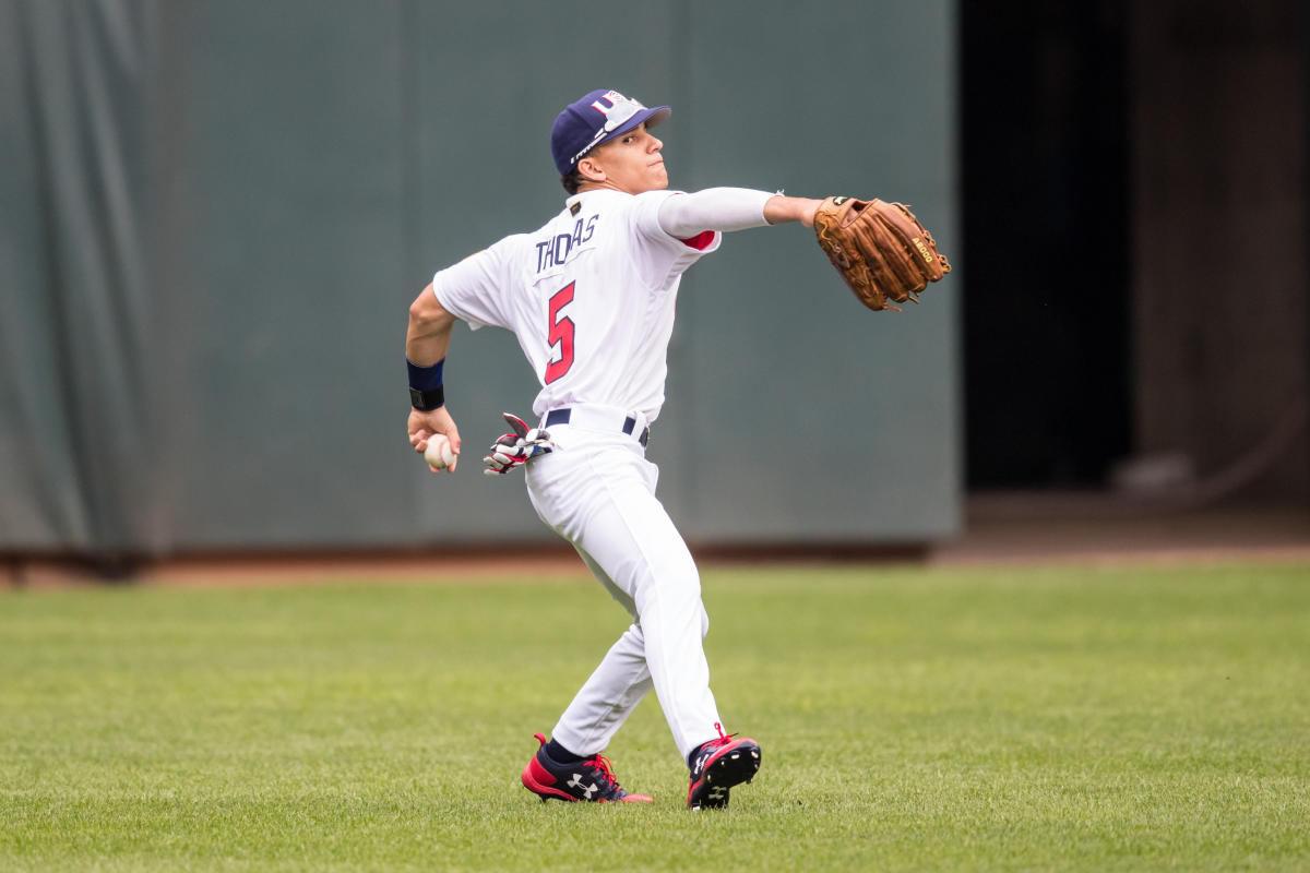 Alek Thomas is SO good at baseball, guys His 2️⃣ run HR ties the game at  6️⃣ 👌🏻